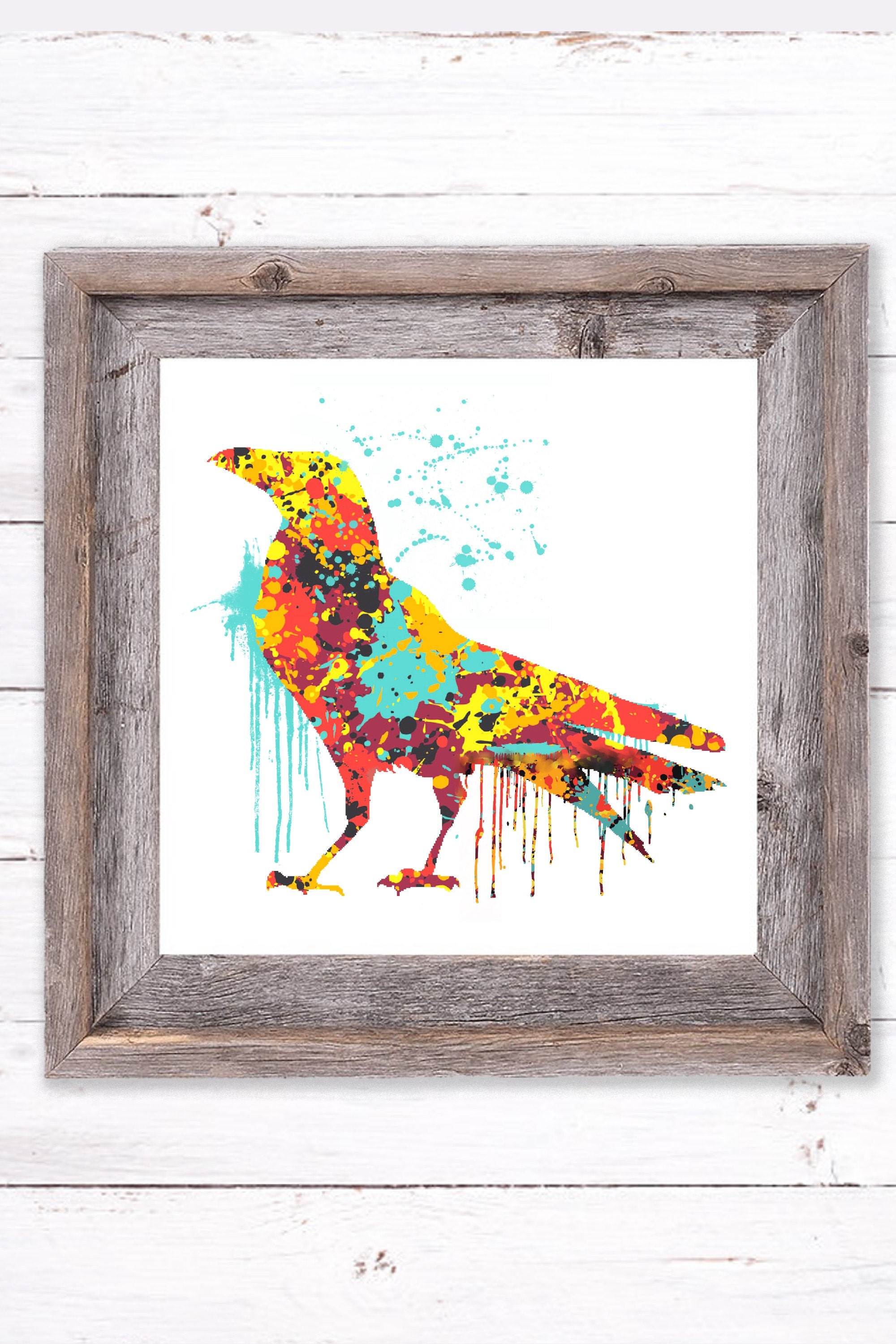 splatter paint wall decals