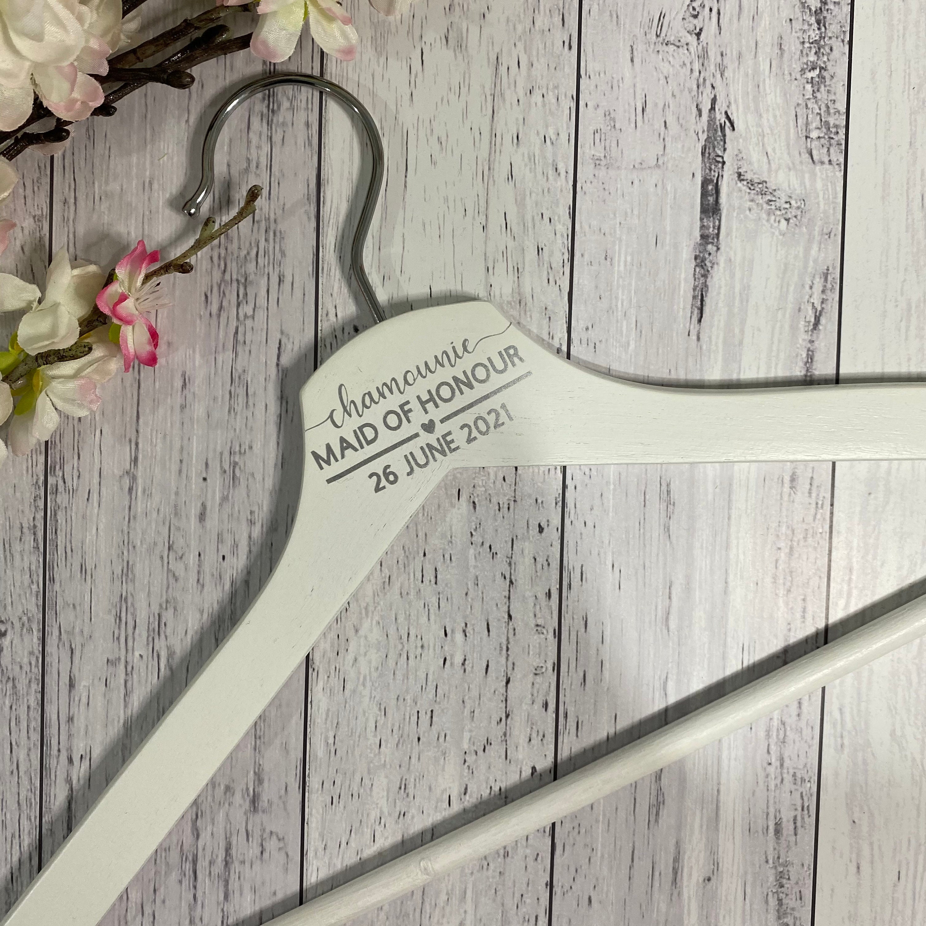 Personalised Coat Hanger Wedding Gifts Bridesmaid Gift Etsy Australia