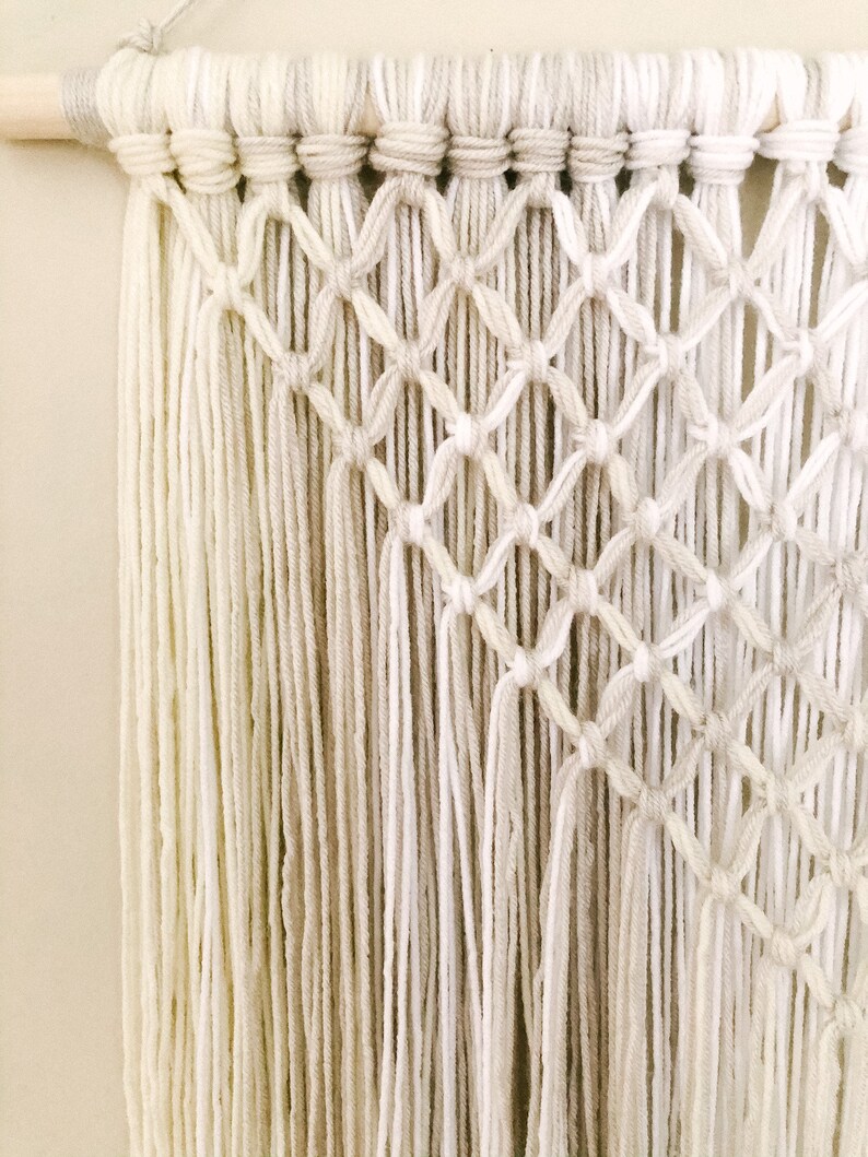 Macrame Wall Hanging Yarn Wall Hanging Yarn Tapestry Etsy New Zealand