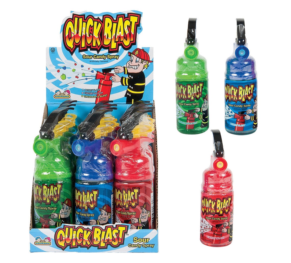 Quick Blast Sour Spray Sour Candy Spray Sour Candy Toxic Etsy