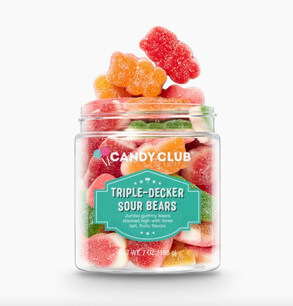 Triple decker Candy Sour Bears Etsy Australia