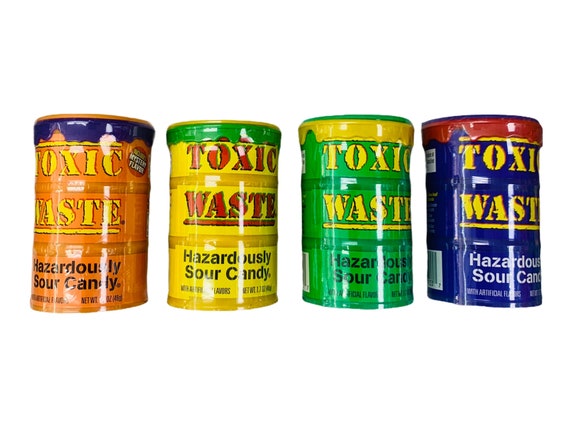 Toxic Waste Sour Candy Bank 3 Oz