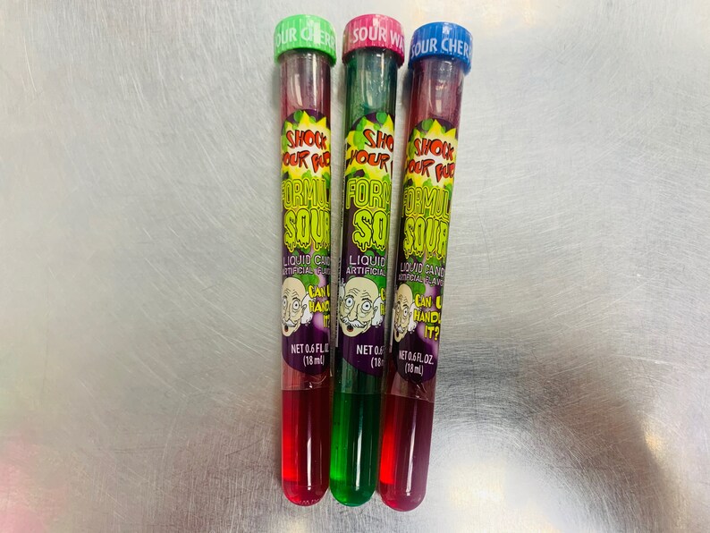 Sour Formula Liquid Candy 5 Pack Etsy