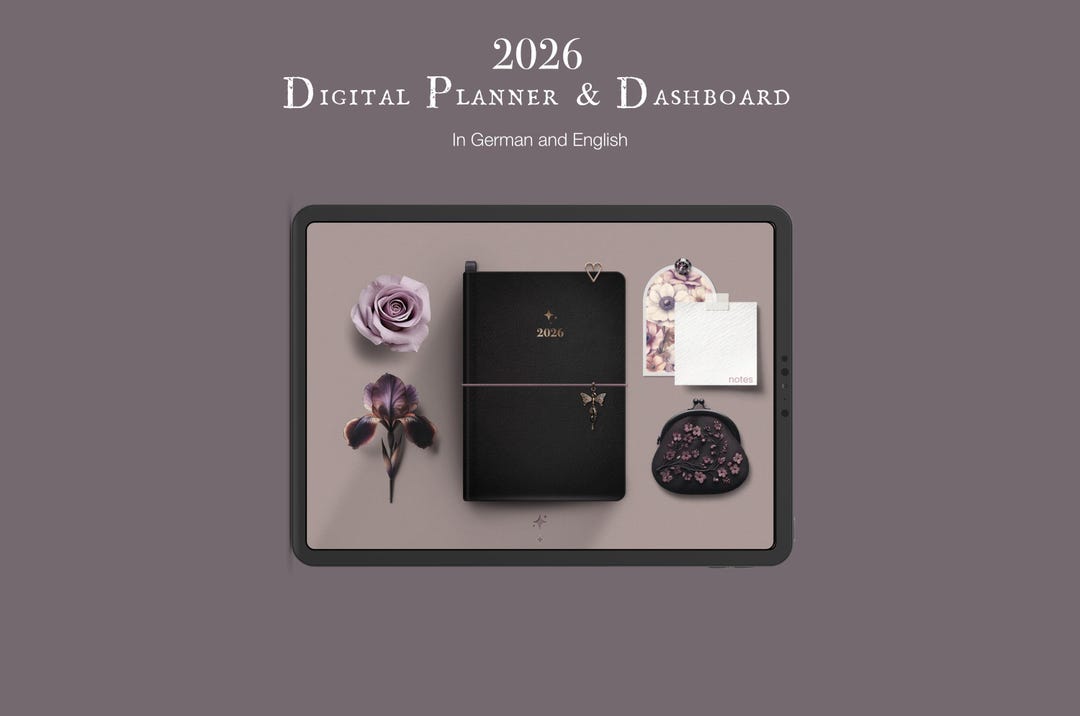 Digital Planner 2026 With Dashboard - Etsy