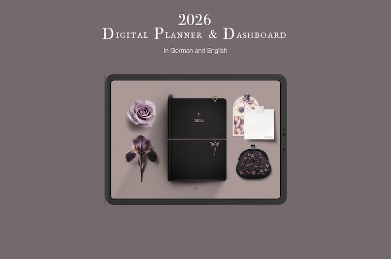 Digital Planner 2026 With Dashboard - Etsy