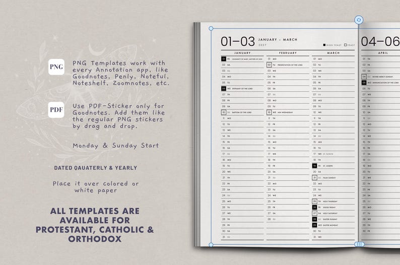 Digital Bible Planner 2027, Daily Bible Verse, Prayer Journal & Sermon ...
