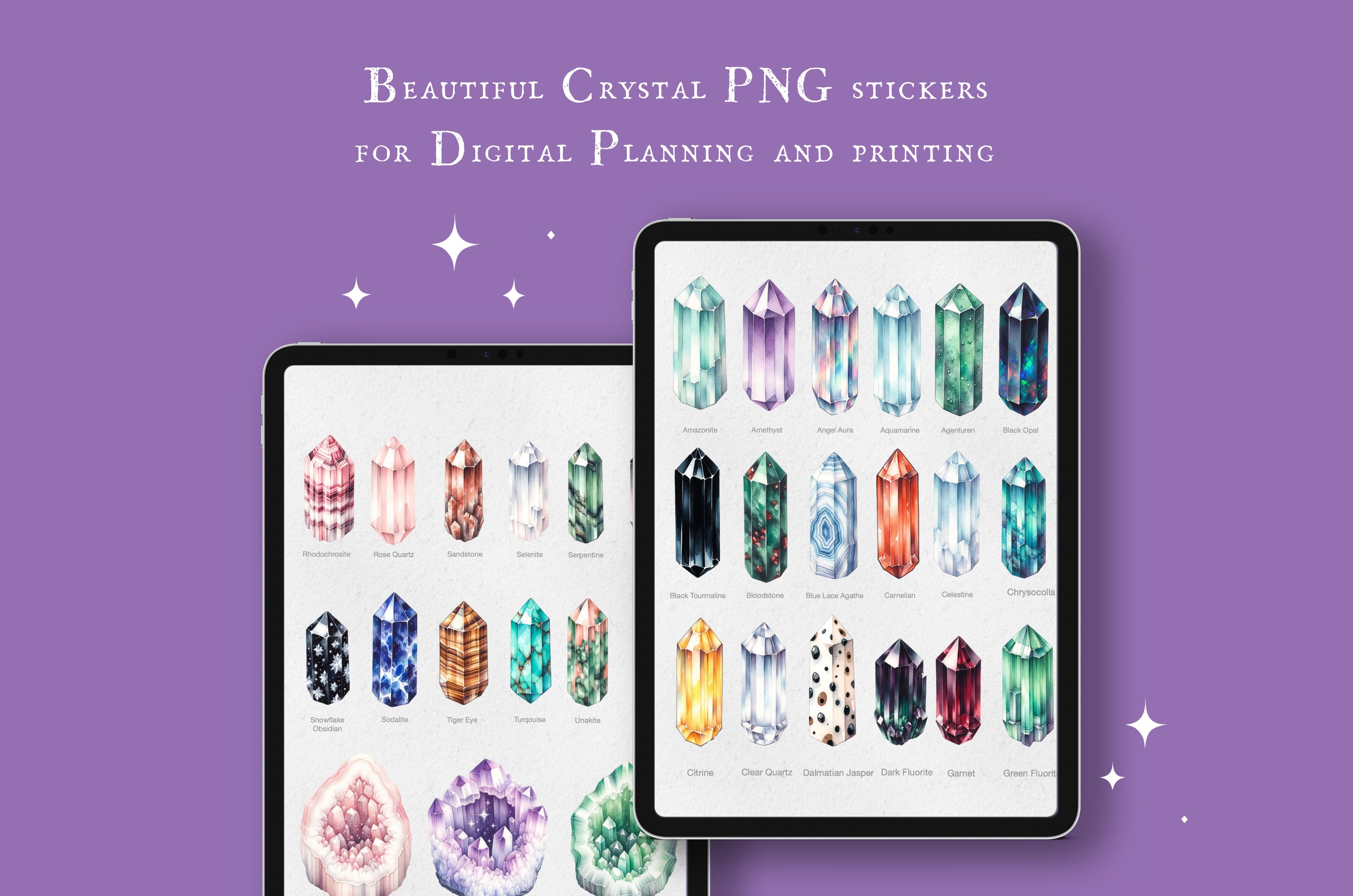 Make Your Own Gem Stickers – Foothill Mercantile