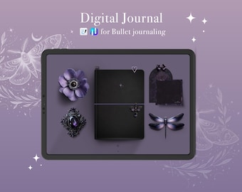 Digital Blackout Journal – Velvet Shadow – with Dashboard