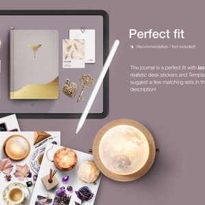 Realistic Journal.pdf Realistic Digital Journal With Dashboard as Goodnotes or as PDF Neural ...