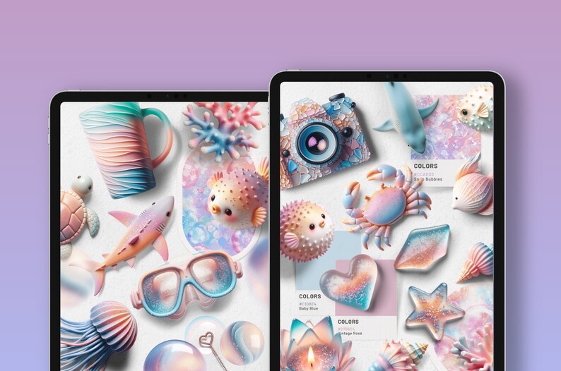 Realistic Digital Stickers Underwater Beach Trip Realm PNG and ...