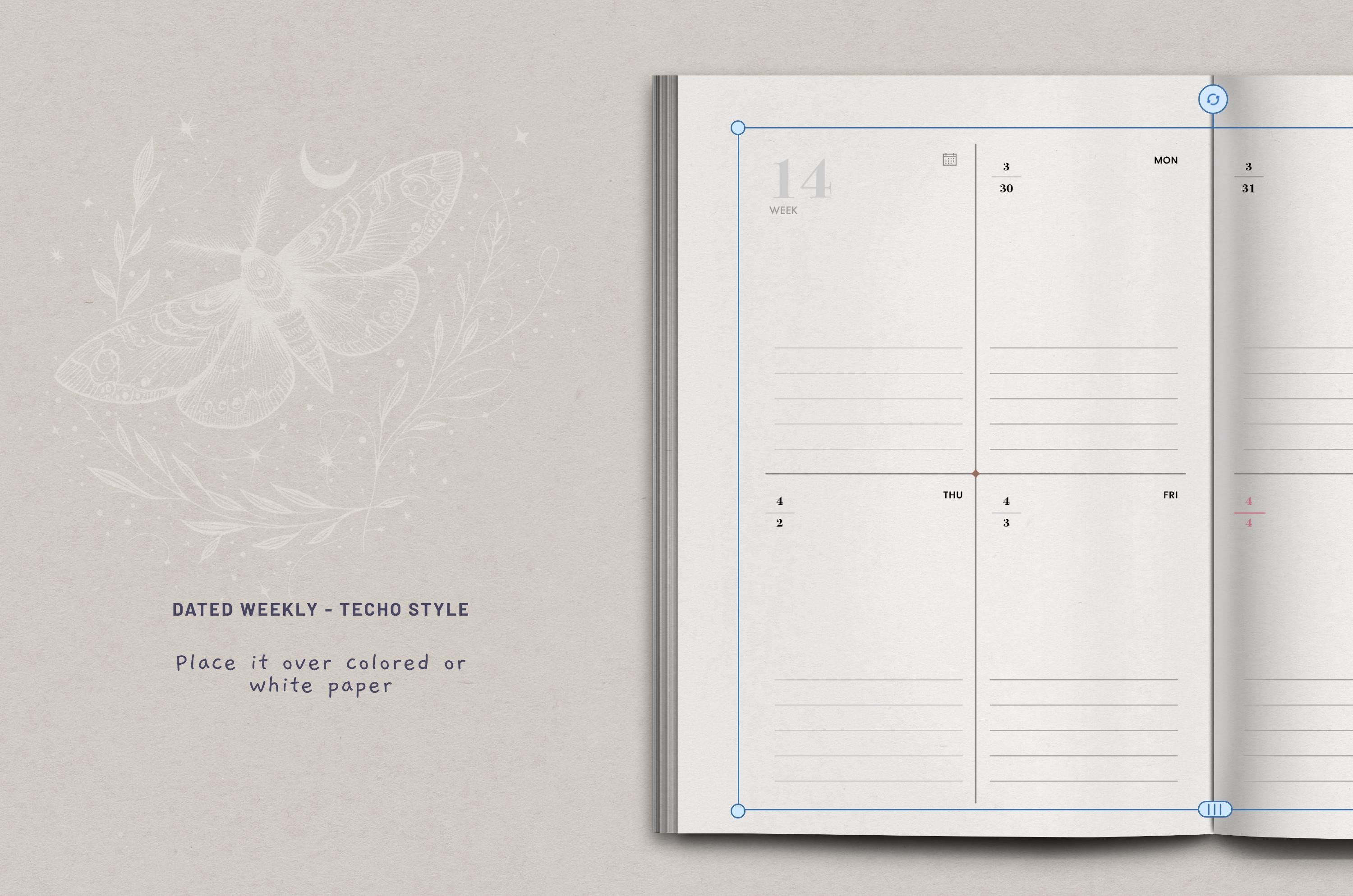 2026 Transparent Planner Templates – Quaterly, Monthly & Weekly ...