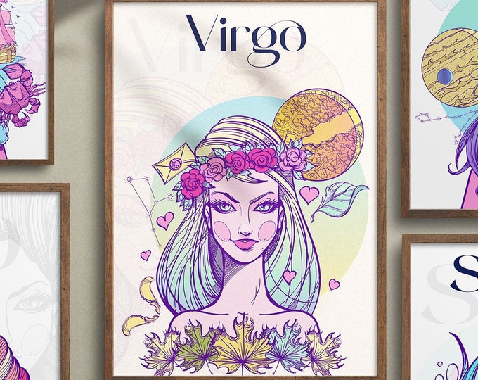 3 Piece Wall Art Tarot Wall Art Tarot Print Aesthetic Etsy