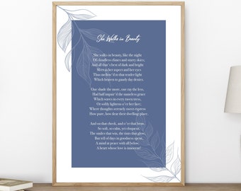 Custom Poem Print | Custom Quote Print | Custom Text Print | Personalized Gift | Custom Framed Print