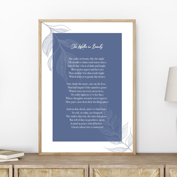 Custom Poem Print | Custom Quote Print | Custom Text Print | Personalized Gift | Custom Framed Print