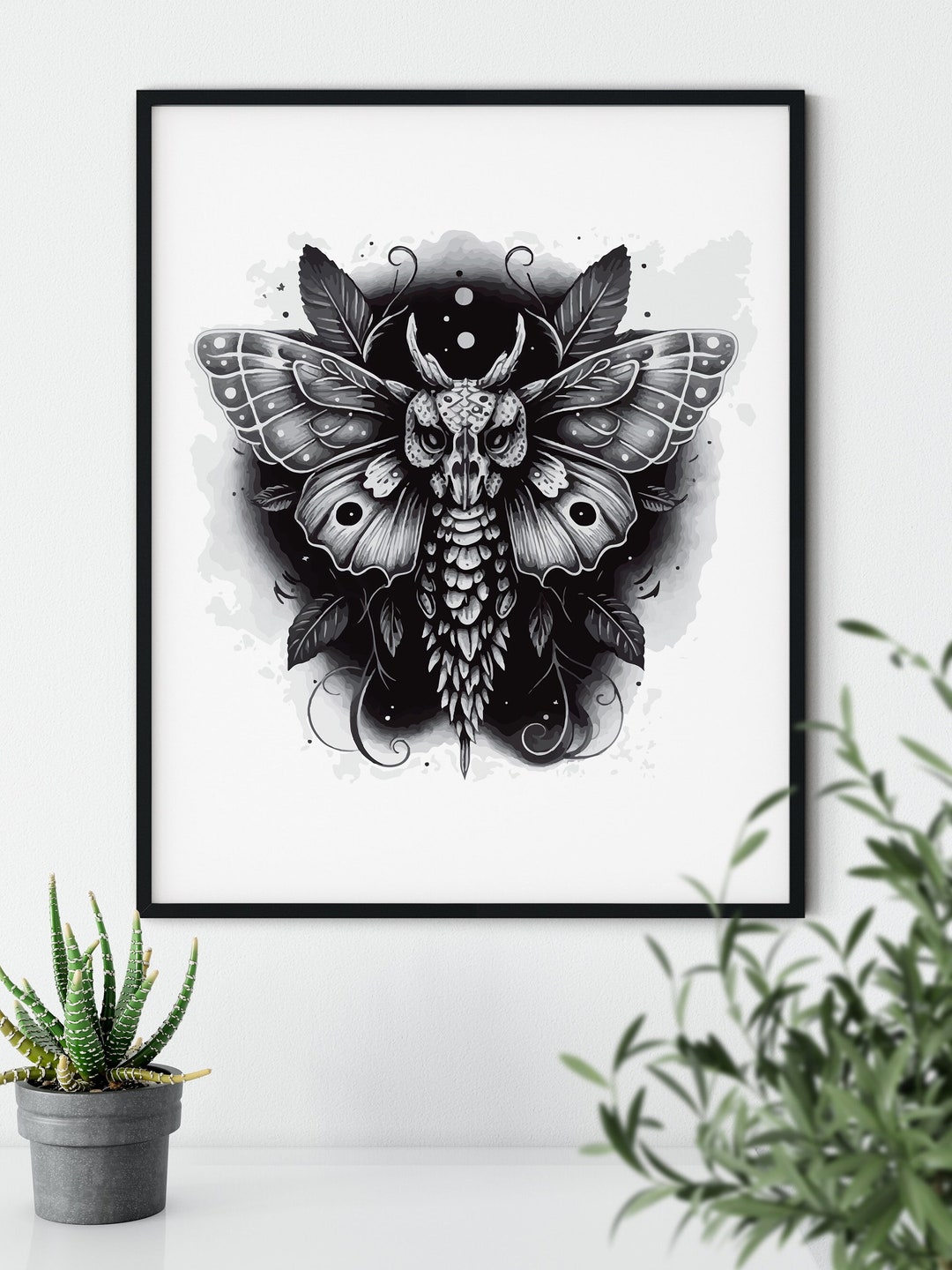 Tattoo Flash Print Traditional Tattoo Art UNFRAMED Death - Etsy UK