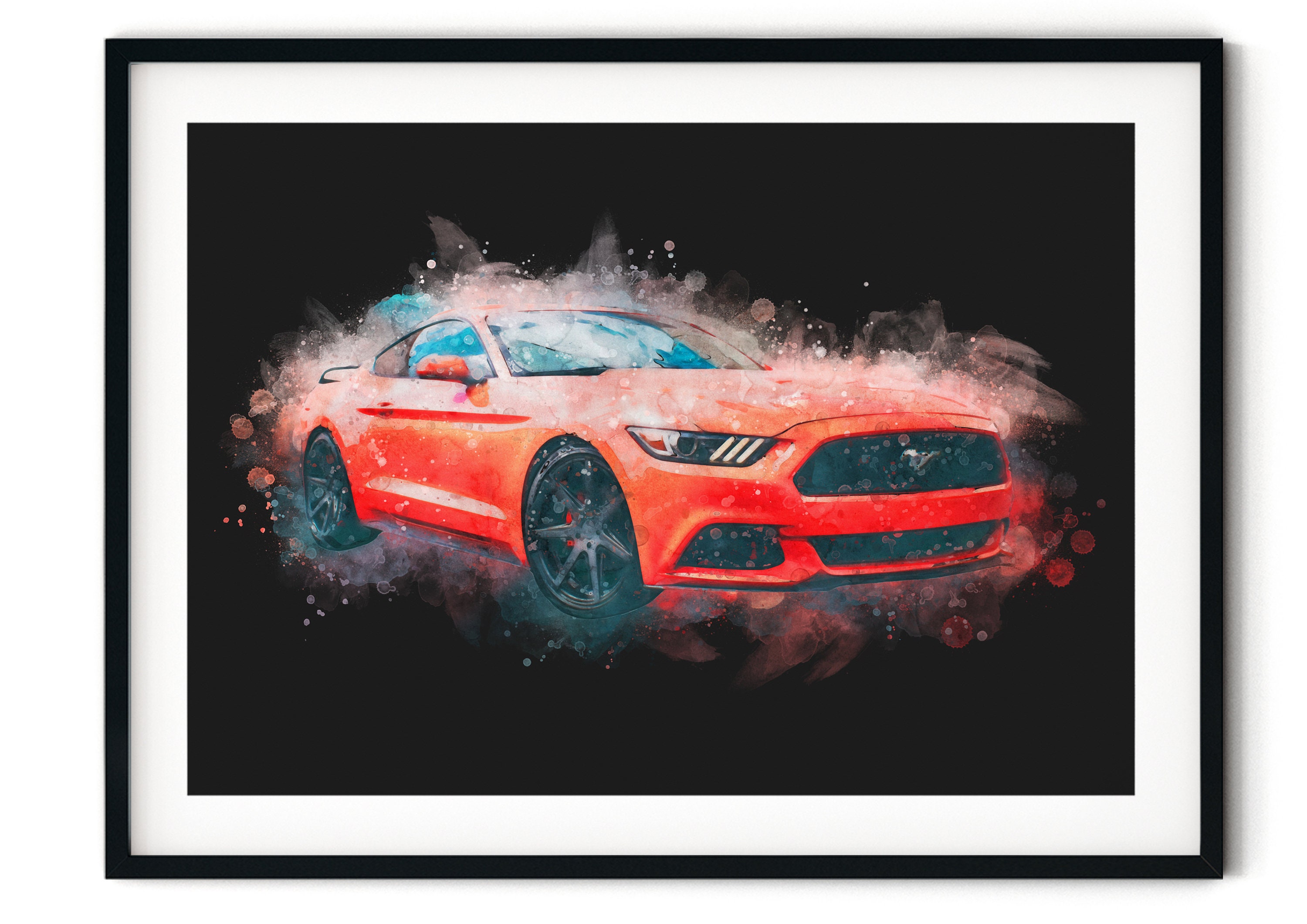 Custom Car Painting Effect Gifts for Car Lovers Illustrate My