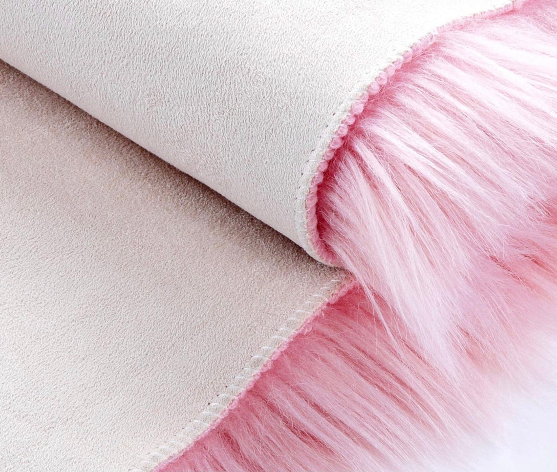 Pink RugFluffy Rug Rugs for Living Room Nursery Etsy