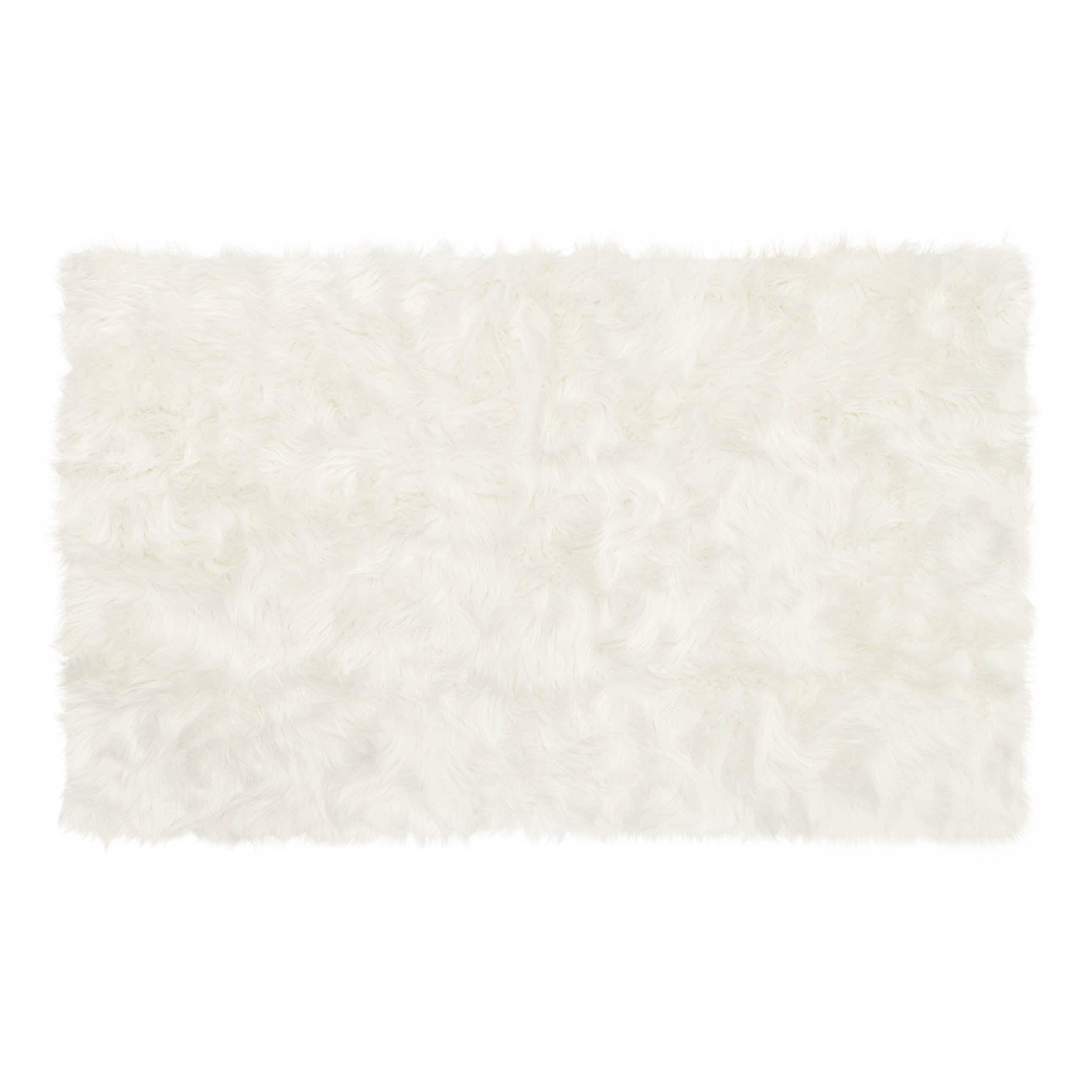 3x5 Feet White Fluffy Sheepskin Faux Fur Rug Rugs for Etsy
