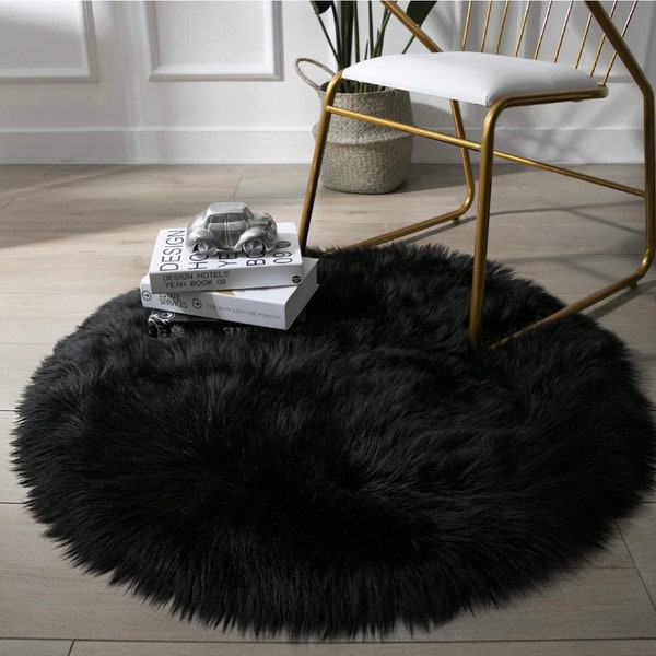 Furry Rug Etsy