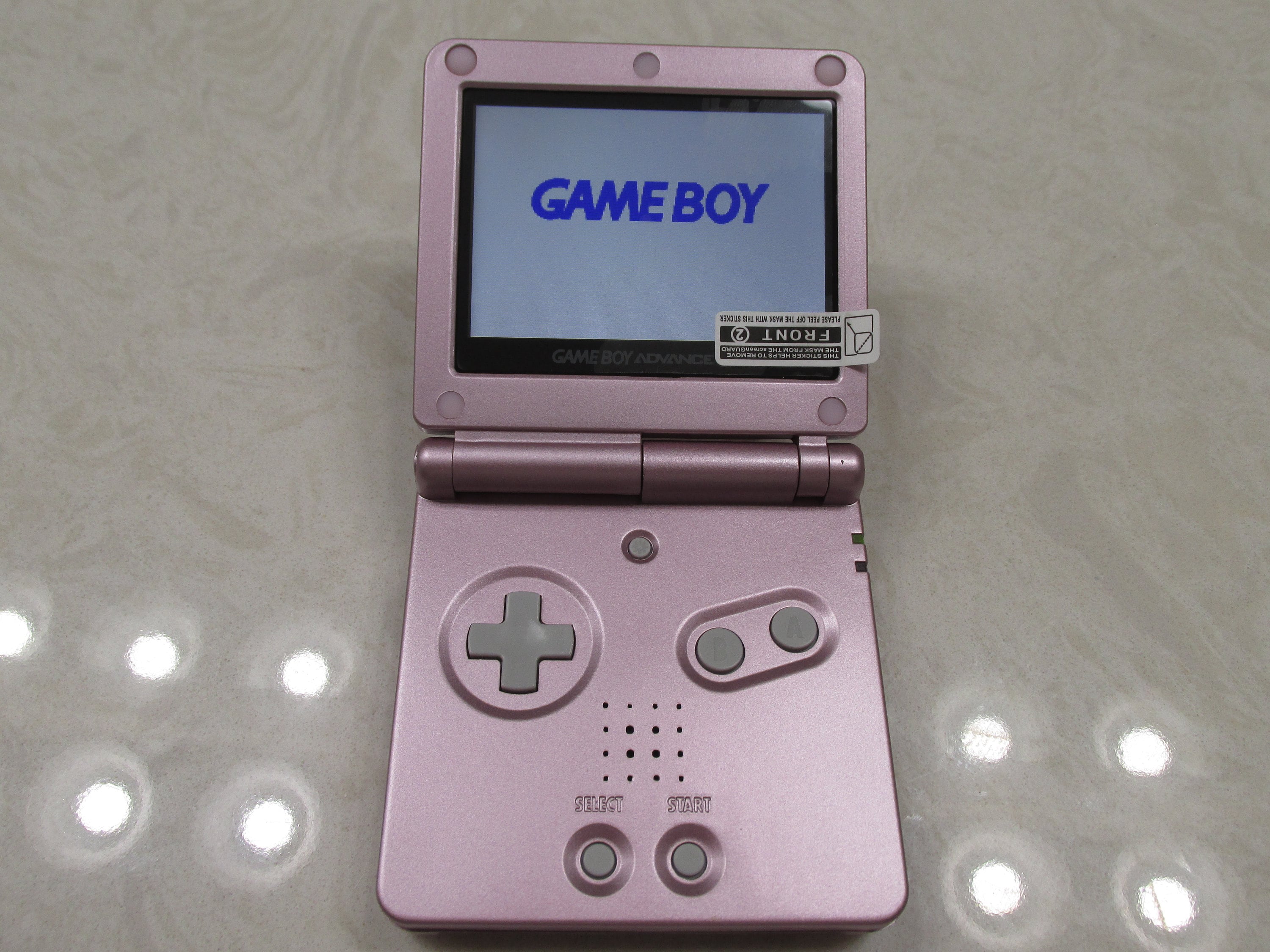 Nintendo Game Boy Advance SP - Platinum (Renewed)