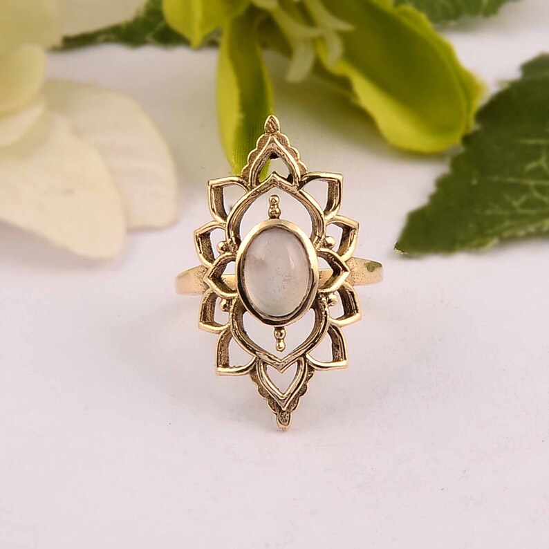 Vintage Ring Unique Ring Moonstone Ring,Custom Ring,Stacking Ring,Party Wear Ring,Rings For Women,Promise Ring,Dainty Ring Cocktail Ring