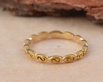 18K gold Band Rings,Simple Gold Ring, Thin Gold Ring, Gold Stack Ring, Stacking Ring, Tiny band Ring, Wedding Band