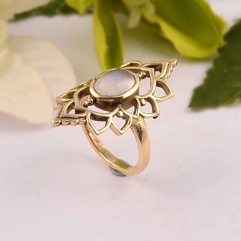 Vintage Ring Unique Ring Moonstone Ring,Custom Ring,Stacking Ring,Party Wear Ring,Rings For Women,Promise Ring,Dainty Ring Cocktail Ring