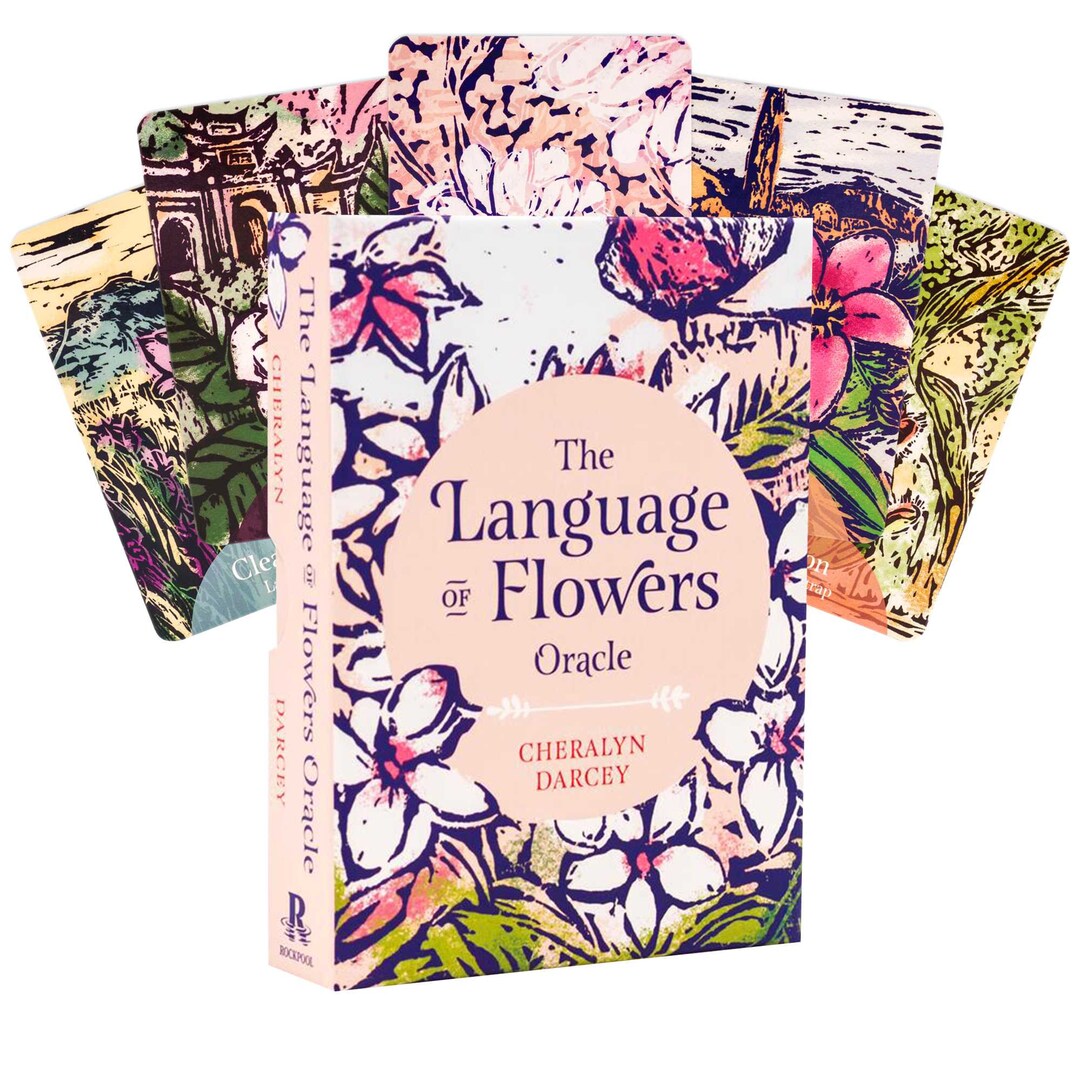 The Language of Flowers Oracle Cards Rockpool Etsy