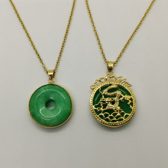 Nephrite Jade Dragon Pendant Necklace | Real Jade Jewelry |  www.realjade.com – RealJade® Co.