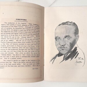 Bardzo rzadki (lata 30. XX wieku) DEEP HENDERSON autorstwa G.F. Graya Clarke'a - 24 strony - Towarzystwo Doceniania Jazzu Eric S. Tonks Discographical