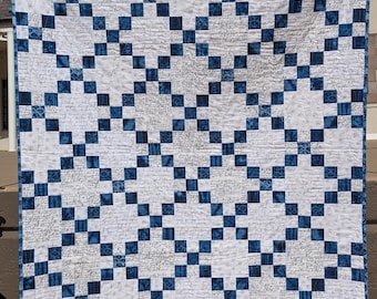 Irish Chain Quilt Pattern – Digital PDF | Classic Patchwork Quilt | Beginner-Friendly