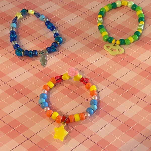 Steven Universe SU Crystal Gems Peridot Lapis Lazuli Steven Kandi Bracelets Beading