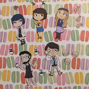 Persona 5 P5 Planner Sticker Flakes - Kawakami Takemi Maruki Sojiro Chihaya