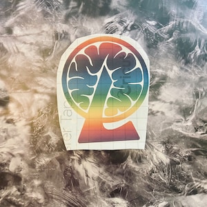 Lobotomy Corporation x WARP Train Corporate Pride Decals — L W Corp Project Moon Vinyl Sticker LGBTQ Gay Pride