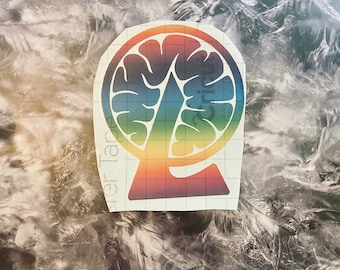Lobotomy Corporation x WARP Train Corporate Pride Decals — L W Corp Project Moon Vinyl Sticker LGBTQ Gay Pride