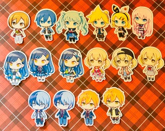Project Sekai Vivid BAD SQUAD Chibi Vinyl Stickers - Etsy