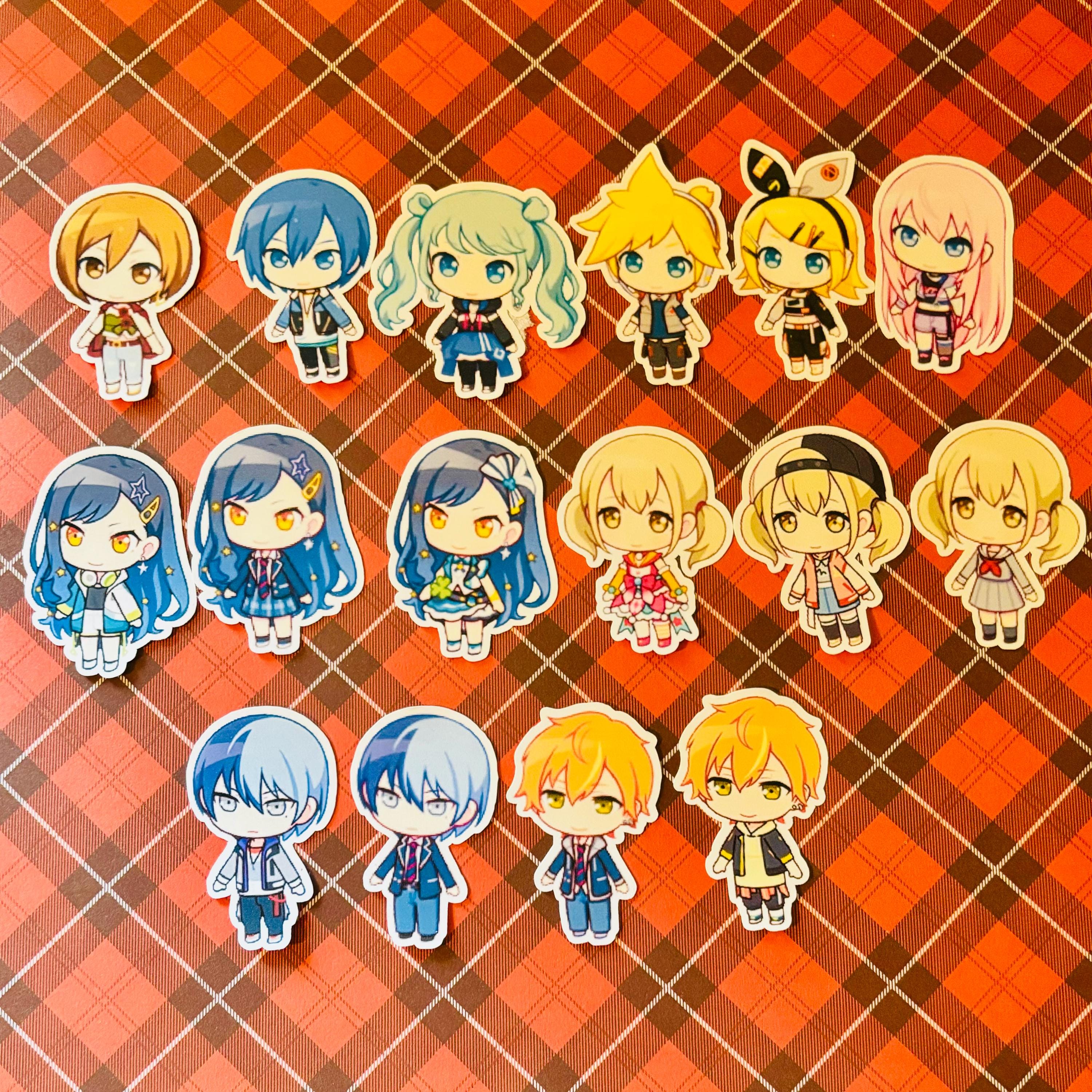 Project Sekai Vivid BAD SQUAD Chibi Vinyl Stickers - Etsy