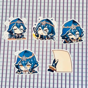 Pegatinas de chat de Genshin Impact, pegatinas de pinturas de Layla Sumeru Paimon, emoticonos GI, emojis de chat, chibi, comida de emergencia