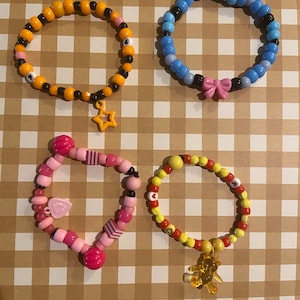Disneybound Bracelets Accessories Hundred Acre Wood Winnie the Pooh Bear Piglet Tigger Eeyore