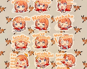 Project Sekai Colorful Stage MOREMOREJUMP! Minori Hanasato Chat