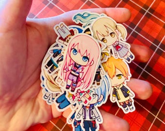 Project Sekai Vivid BAD SQUAD Chibi Vinyl Stickers - Etsy
