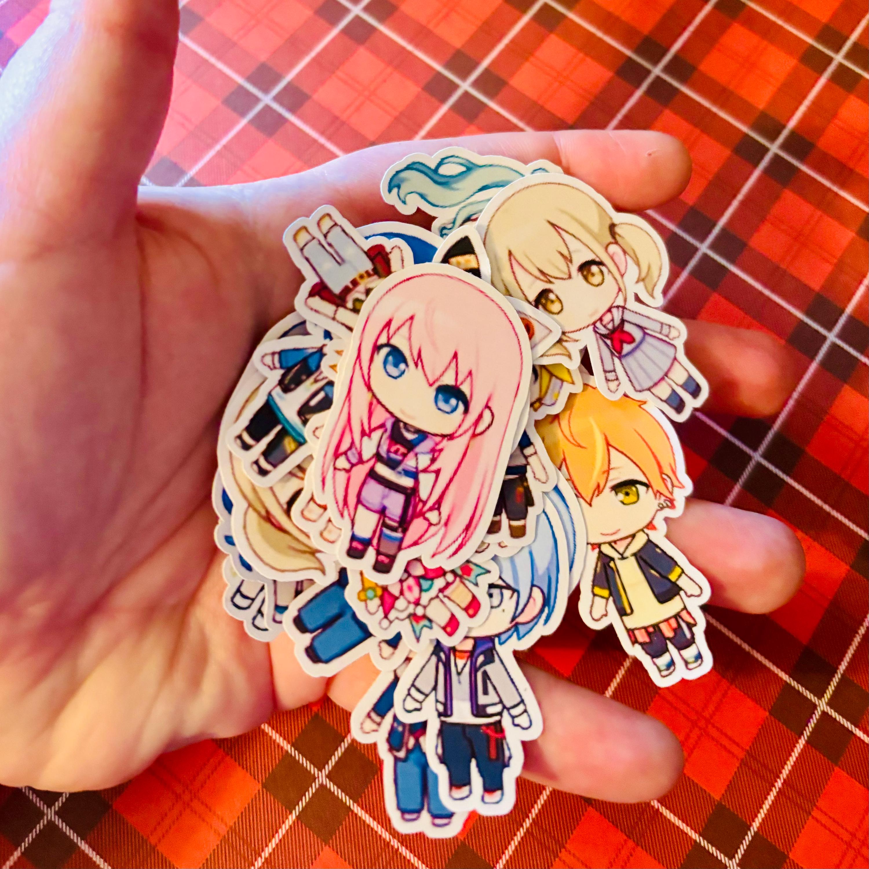 Project Sekai Vivid BAD SQUAD Chibi Vinyl Stickers - Etsy