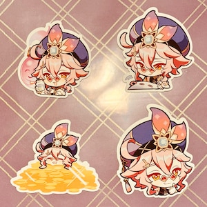 Adesivos de bate-papo do Genshin Impact, adesivos de pinturas de Dori Lord Sangemah Bay, adesivos de Sumeru Paimon, emotes GI, emojis, emotes de bate-papo Chibi Electro