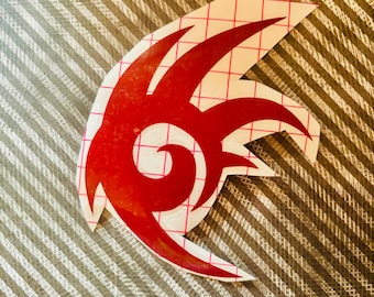 Shadow the Hedgehog Sonic Car Laptop Stickers Decal Weatherproof Vinyl Logo Icon