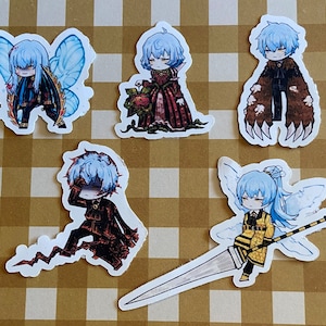 Library of Ruina Floor Realization Stickers — Sephirot Malkuth Yesod Hod Netzach Tiphereth Gebura Chesed Binah Hokma Keter Project Moon