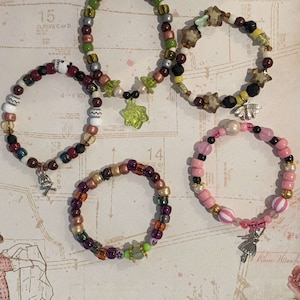 Identity V IDV Survivor Bracelets Set 2 - Entomologist Gardener Priestess Enchantress Dancer