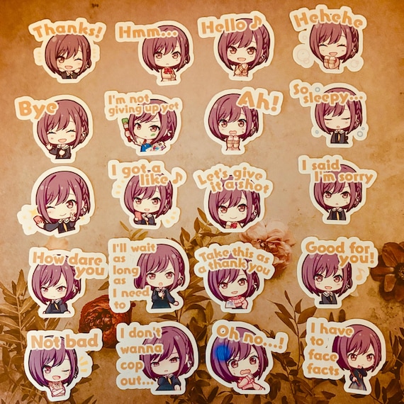 プロジェクトセカイ プロセカ 東雲絵名 エピカ カード シール