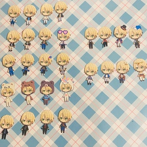 Ensemble Stars Enstars ALKALOID Aira Shiratori Trabajo Chibi Traje Papelería Flake Stickers