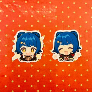Genshin Auswirkungen Chat Aufkleber Mao Liyue Paimon Gemälde Aufkleber GI Emotes Emoji Chat Emote Chibi Notfall Essen