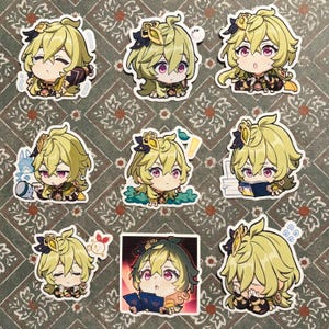 Adesivos de bate-papo do Genshin Impact Collei Cuilein-Anbar Forest Ranger Paimon's Paintings Adesivos GI Emotes Emoji Chat Emote Chibi Emergency Food